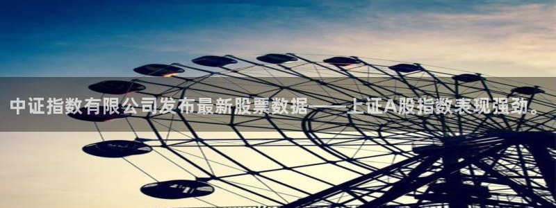 中证指数有限公司发布最新股票数据——上证